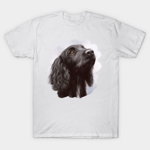 Cocker Spaniel Painting T-Shirt by rachelstribbling